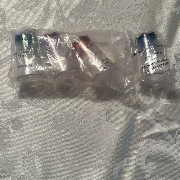 Tupperware Sheerly Elegant Placecard Holder set of four new in bag - Picture 2 of 2